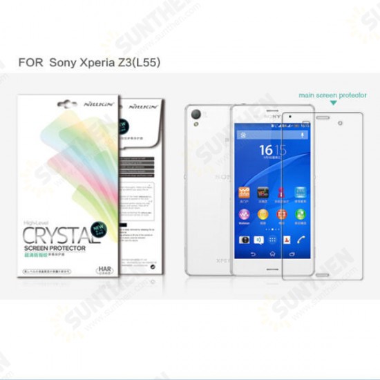 Super Clear Screen Protector For Sony Xperia Z3 L55 Super Clear Screen Protector For Sony Xperia Z3 L55