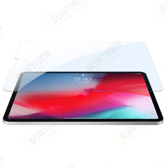 V+ 9H Anti-Explosion Anti-Blue Light Anti-Glare High Definition Tempered Glass Screen Protector for iPad Pro 12.9 inch 2020/ 2018