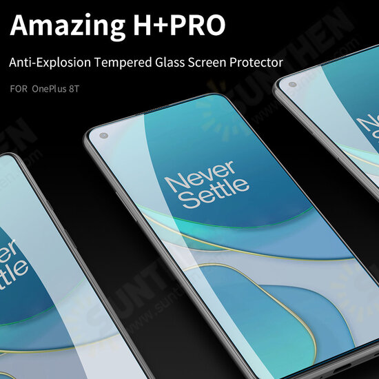 For OnePlus 8T Front Film Amazing H+PRO 9H Anti-Explosion Anti-Scratch Full Coverage Tempered Glass Screen Protector For OnePlus 8T Front Film Amazing H+PRO 9H Anti-Explosion Anti-Scratch Full Coverage Tempered Glass Screen Protector