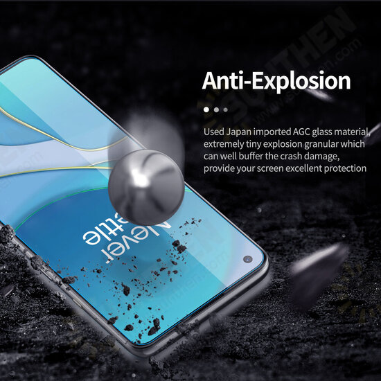 For OnePlus 8T Front Film Amazing H+PRO 9H Anti-Explosion Anti-Scratch Full Coverage Tempered Glass Screen Protector