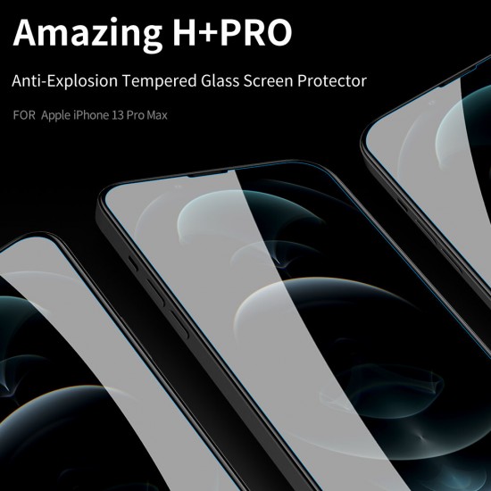 For iPhone 13 Pro Max Film Amazing H+PRO 9H Anti-Explosion Anti-Scratch Full Coverage Tempered Glass Screen Protector