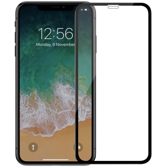 Screen Protector For iPhone XS Max/iPhone 11 Pro Max 3D Curved Edge Scratch Resistant Anti Fingerprint