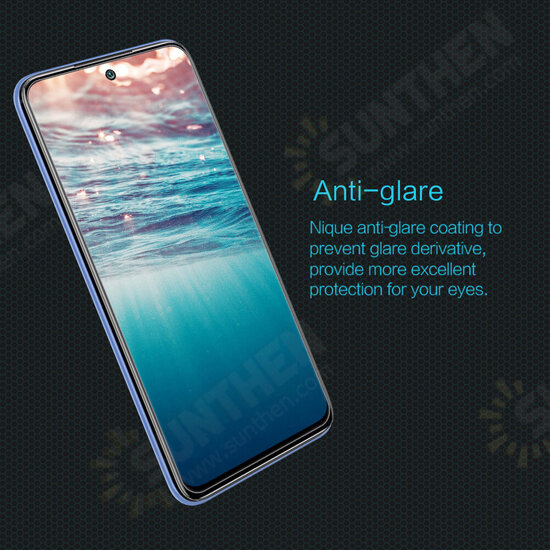 For POCO M3 Pro 5G NFC Global Version/ Xiaomi Redmi Note 10 5G Front Film Amazing H Nano Anti-Burst Anti-Explosion Tempered Glass Screen Protector Non-Original