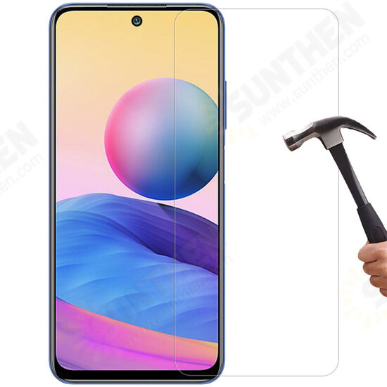 For POCO M3 Pro 5G NFC Global Version/ Xiaomi Redmi Note 10 5G Front Film Amazing H Nano Anti-Burst Anti-Explosion Tempered Glass Screen Protector Non-Original