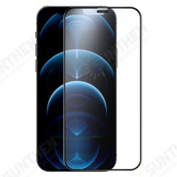 For iPhone 12 Pro / 12 Front Film Matte 9H Hardness Dustproof Anti-Explosion Anti-Scratch Full Coverage Tempered Glass Screen Protector