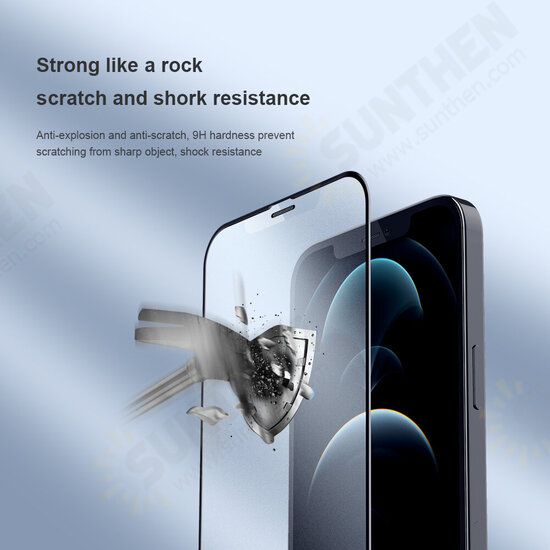 For iPhone 12 Pro Max Front Film Matte 9H Hardness Dustproof Anti-Explosion Anti-Scratch Full Coverage Tempered Glass Screen Protector For iPhone 12 Pro Max Front Film Matte 9H Hardness Dustproof Anti-Explosion Anti-Scratch Full Coverage Tempered Glass Screen Protector