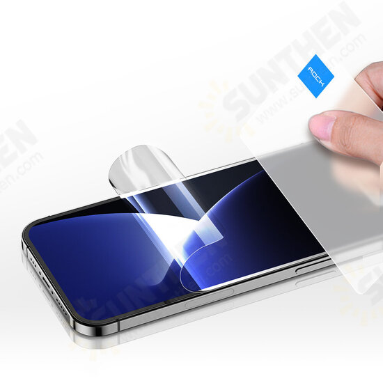 for iPhone 12 Pro Max / 12 / 12 Mini / 12 Pro Screen Protector Ultra-thin Full Coverage Hydrogel Film Automatic-Repair Anti-Scratch Soft Front Film