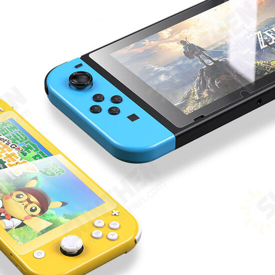 i17 / i18 9H Anti-fingerprint Ultra-thin Tempered Glass Screen Protector for Switch Lite / Switch NS Accessories i17 / i18 9H Anti-fingerprint Ultra-thin Tempered Glass Screen Protector for Switch Lite / Switch NS Accessories