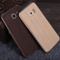 Colorful Retro Matte Anti-Scratch Wood Grain Phone Skin Sticker Protector for Samsung Galaxy S7 Colorful Retro Matte Anti-Scratch Wood Grain Phone Skin Sticker Protector for Samsung Galaxy S7