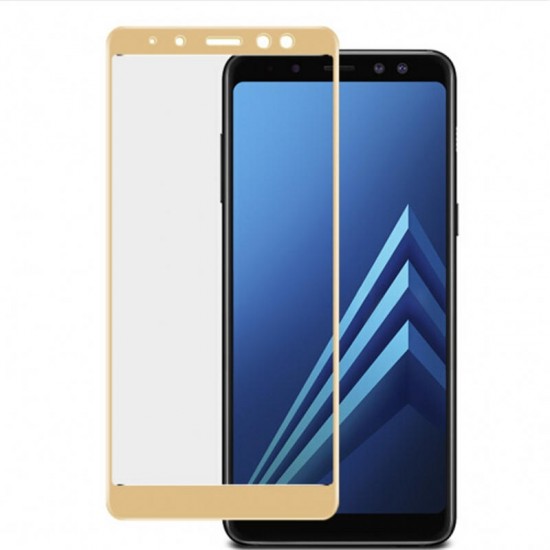 Soft Curved Edge Tempered Glass Phone Screen Protector for Samsung Galaxy A8 2018