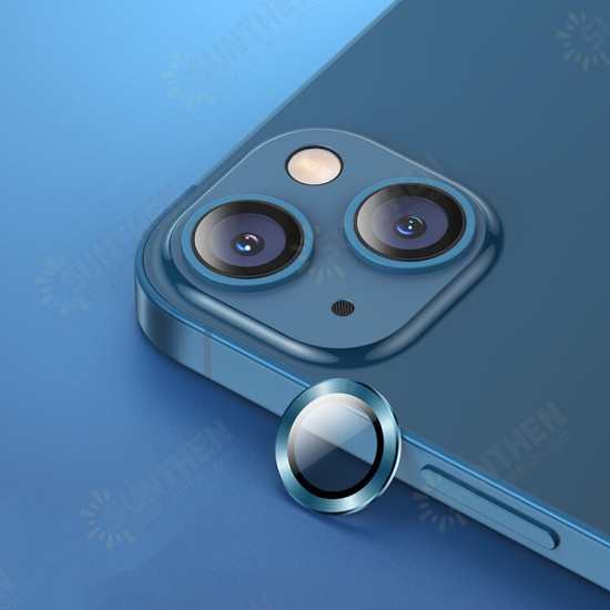 For iPhone 13 Mini/ 13/ 13 Pro/ 13 Pro Max Metal Back Camera Lens Protector Aluminum Alloy Ring Film For iPhone 13 Mini/ 13/ 13 Pro/ 13 Pro Max Metal Back Camera Lens Protector Aluminum Alloy Ring Film