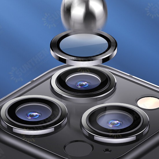 For iPhone 13 Mini/ 13/ 13 Pro/ 13 Pro Max Metal Back Camera Lens Protector Aluminum Alloy Ring Film For iPhone 13 Mini/ 13/ 13 Pro/ 13 Pro Max Metal Back Camera Lens Protector Aluminum Alloy Ring Film