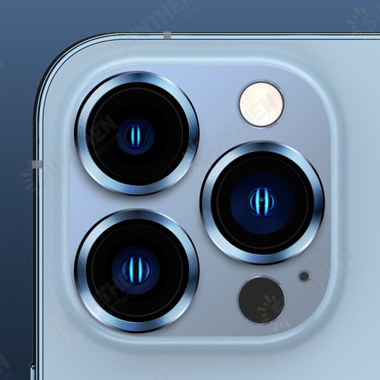 For iPhone 13 Mini/ 13/ 13 Pro/ 13 Pro Max Metal Back Camera Lens Protector Aluminum Alloy Ring Film For iPhone 13 Mini/ 13/ 13 Pro/ 13 Pro Max Metal Back Camera Lens Protector Aluminum Alloy Ring Film