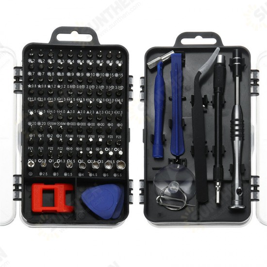 115 in 1 Magnetic Precision Screwdriver Set Watch Mobile Phone Repair Tool Kits