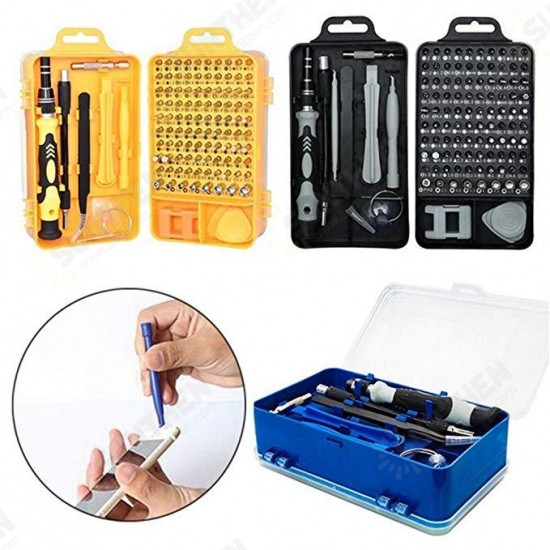 115-in-1 Magnetic Screwdrivers Set Multi-function Computer PC Mobile Phone Digital Electronic Device DIY Repair Tools