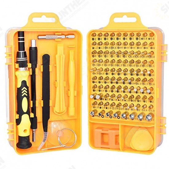 115-in-1 Magnetic Screwdrivers Set Multi-function Computer PC Mobile Phone Digital Electronic Device DIY Repair Tools