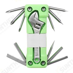 16 In 1 Multifunctional Folding Combination Screwdriver Sleeve Tool Set With LED Repair Tools 16 In 1 Multifunctional Folding Combination Screwdriver Sleeve Tool Set With LED Repair Tools
