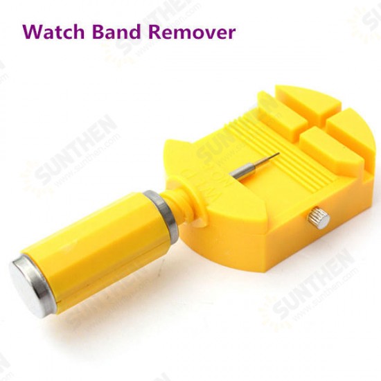 19pcs Watch Repair Tool Set Watch Band Remover Holder Case Opener