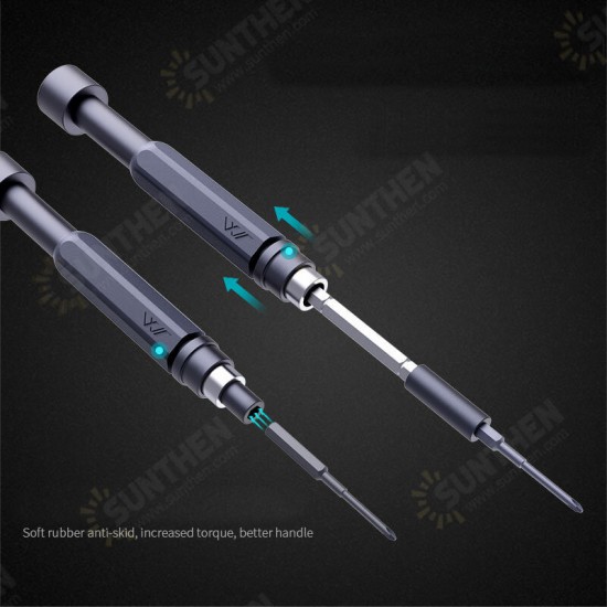 [2021 New] JM-GNT60 60 In 1 Magnetic Screwdriver Household DIY Precision Screw Driver Repair Tools Press Design Toolkit