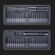 [2021 New] JM-GNT80 80 In 1 Precision Screwdrivers Multi-used DIY Repair Screw Driver 72PC S2 Bits With 2 Rods