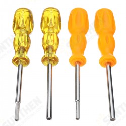 3.8mm + 4.5mm Security Screwdriver Tool Bit Kit for Nintendo NES SNES N64 Game Boy 3.8mm + 4.5mm Security Screwdriver Tool Bit Kit for Nintendo NES SNES N64 Game Boy