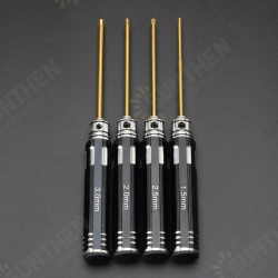 4pcs 1.5/2.0/2.5/3.0mm Hex Screwdriver Bit HSS Titanium Coated Repair Tool Set 4pcs 1.5/2.0/2.5/3.0mm Hex Screwdriver Bit HSS Titanium Coated Repair Tool Set