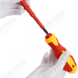 5 In 1 Electronic Insulated Screwdriver Set CR-V Screwdriver Repair Tools With Test Pencil 5 In 1 Electronic Insulated Screwdriver Set CR-V Screwdriver Repair Tools With Test Pencil