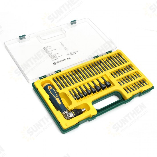 58 in 1 Motor Screwdriver Repair Kit Interchangeable Precise Manual Tool Set