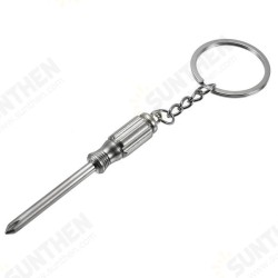 Creative Mini Tool Model Phillips Screwdriver Key Chain Ring Creative Mini Tool Model Phillips Screwdriver Key Chain Ring
