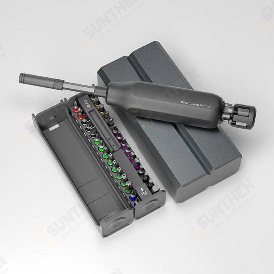 Multifunction Screwdriver Set 43 in 1 S2 Screw Driver Bit Combination Household Hardware Repair Tools Multifunction Screwdriver Set 43 in 1 S2 Screw Driver Bit Combination Household Hardware Repair Tools