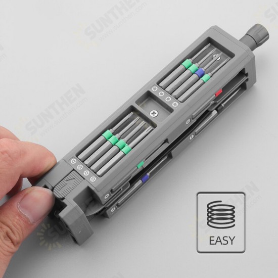 Multifunction Screwdriver Set 43 in 1 S2 Screw Driver Bit Combination Household Hardware Repair Tools Multifunction Screwdriver Set 43 in 1 S2 Screw Driver Bit Combination Household Hardware Repair Tools