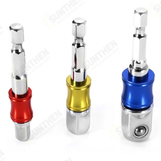 3PCS Hex Socket Driver Extension Bar Adapter For Electric Screwdriver Tool