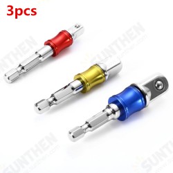 3PCS Hex Socket Driver Extension Bar Adapter For Electric Screwdriver Tool 3PCS Hex Socket Driver Extension Bar Adapter For Electric Screwdriver Tool