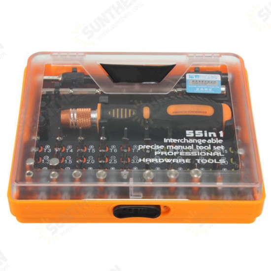 53 in 1 Multi-Bit Precision Torx Screwdriver Tweezer Phone Repair Tool