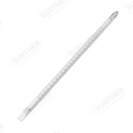 0151 180mm Strong Magnetic Phillips Slotted Screwdriver Bit Double Head Extended Drill Bit