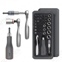 41 IN 1 Screwdriver S2 Magnetic Bits Ratchet Wrench Screwdrivers Kit DIY Household Repair Tool 41 IN 1 Screwdriver S2 Magnetic Bits Ratchet Wrench Screwdrivers Kit DIY Household Repair Tool