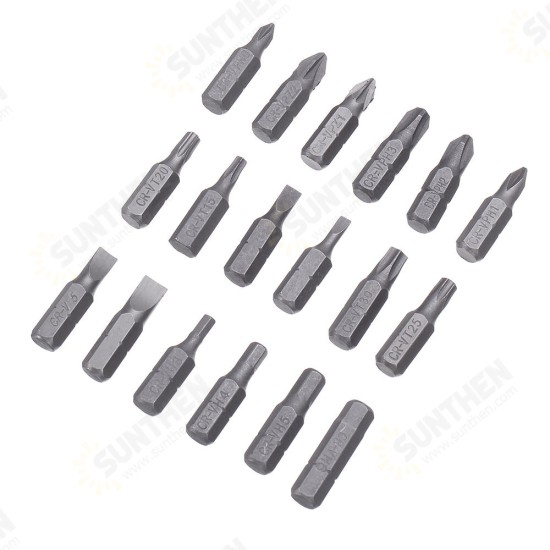 18 In 1 Screw Driver DIY Household Screwdriver Wheel Storage Design W/ 18Pcs Screw Bits From