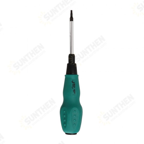 TX10-75 Magnetic Plum Flower Hexagon Screwdriver Rubber Elastic Without Hole