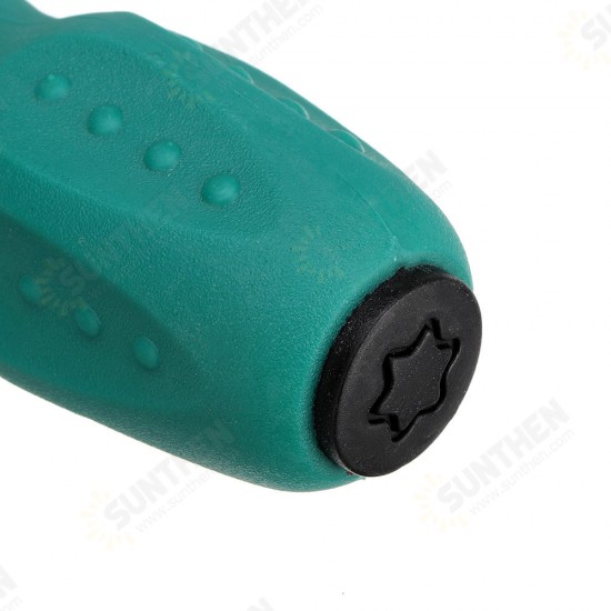 TX10-75 Magnetic Plum Flower Hexagon Screwdriver Rubber Elastic Without Hole