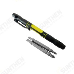 Multifunctional 4 in 1 Alloy Slotted Screwdrivers Pen Style Precision Dual Interchangeable Repair Tool Kit Multifunctional 4 in 1 Alloy Slotted Screwdrivers Pen Style Precision Dual Interchangeable Repair Tool Kit