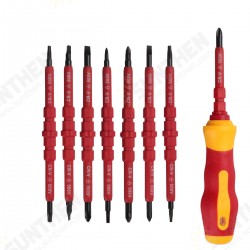 HT01 7pcs Electronic Insulated Hand Screwdriver Tools Accessory Set HT01 7pcs Electronic Insulated Hand Screwdriver Tools Accessory Set