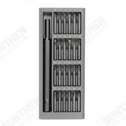 24 in 1 Multi-purpose Precision Screwdriver Set Aluminium S2 Steel Repair Tools 24 in 1 Multi-purpose Precision Screwdriver Set Aluminium S2 Steel Repair Tools