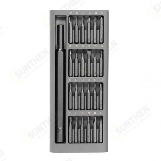 24 in 1 Multi-purpose Precision Screwdriver Set Aluminium S2 Steel Repair Tools