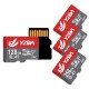 64G TF Memory Card 128G 32G C10 UHS-1 Flash Card with TF Card Adapter for Camera Monitoring Driving Recorder
