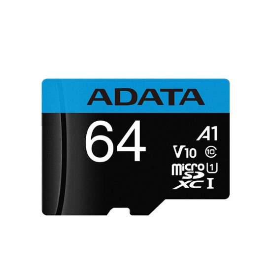 ADATA Class 10 U1 Memory Card 32GB 64GB 128GB Flash Card Micro SD Card TF Card for Smartphone/Driving Recorder/Surveillance Cameras/Speaker