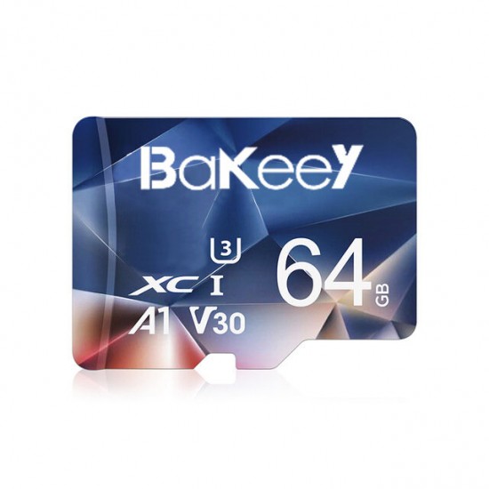 BK-TF2 Flash Card 16GB 32GB 64GB 128GB Class 10 High Speed TF/SD Memory Card With Card Adapter For Mobile Phone for iPhone for Samsung Monitor Camera Drone