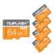 TF Card U3 U1 C10 Memory Card 128G Smart Data Card for Mobile Phone Camera with SD Card Adapter