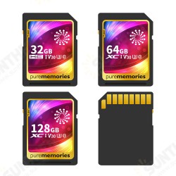 Pure Memories Class 10 High Speed SD Memory Card 64GB 128GB 256GB SD Flash Card Smart Card for Camera Driving Recorder Pure Memories Class 10 High Speed SD Memory Card 64GB 128GB 256GB SD Flash Card Smart Card for Camera Driving Recorder
