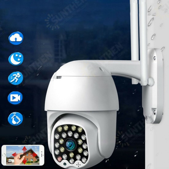 1080P 20X Zoom HD IP CCTV Camera Waterproof Outdoor WiFi PTZ Security Wireless IR Camera