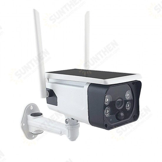 1080P Battery-Powered Wireless Outdoor Security Camera with Solar Charging, Night Vision and Remote Control